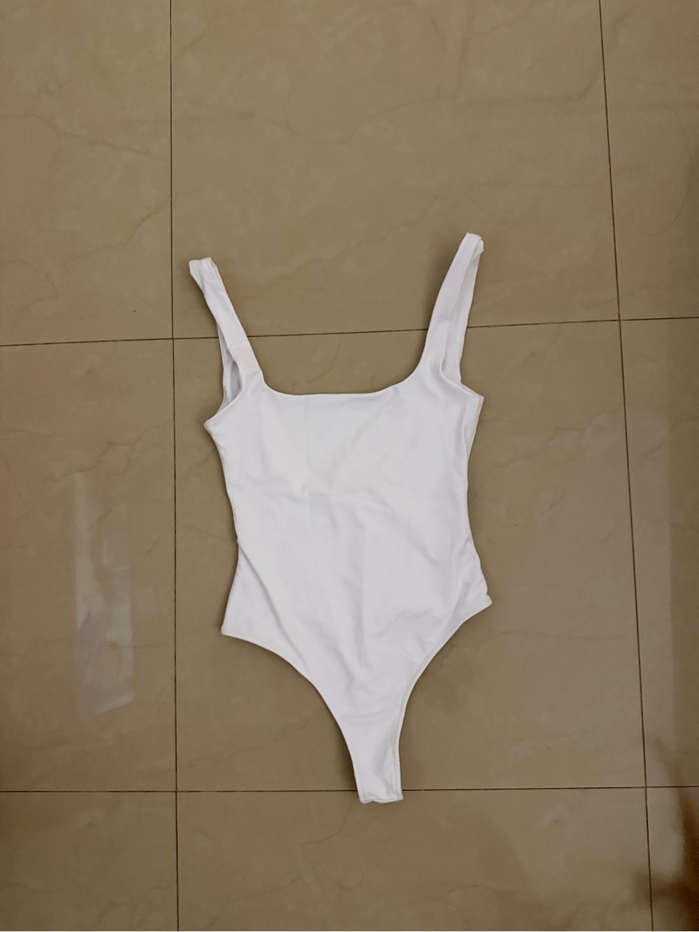 White bodysuit one size